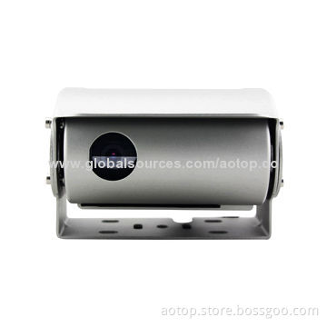 High-resolution 1/3" Sony CCD Wide Lens Night Vision Car Rear-view Dual Cameras for Buses and Trucks